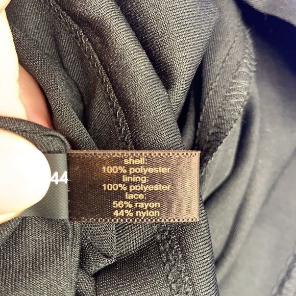 The Limited Black Lace Cocktail Dress Size 4 New - Picture 4 of 6